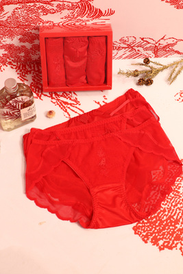 限量内裤——红锦鲤礼盒装（三条）